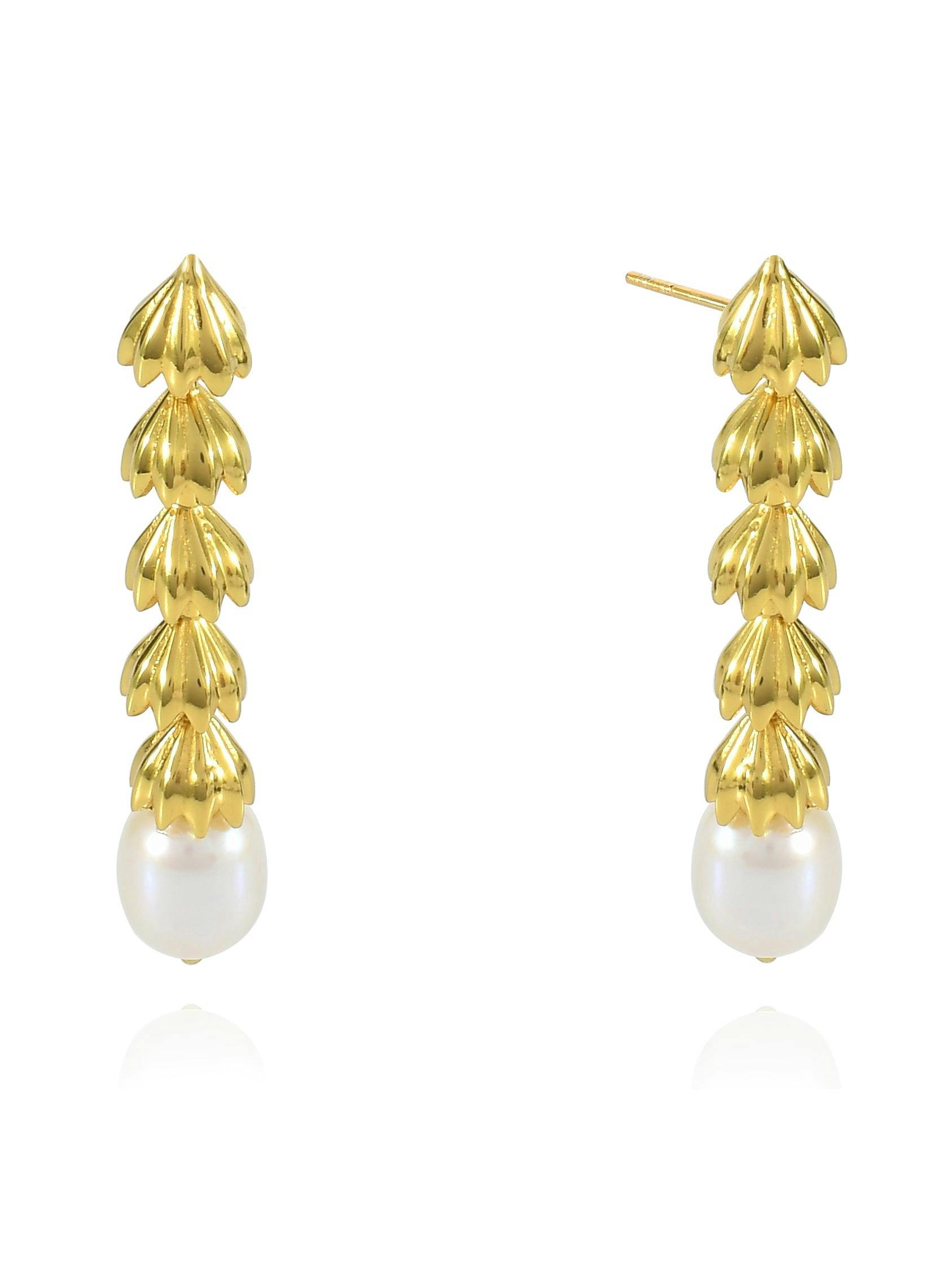 Chandelier Earrings Pearl