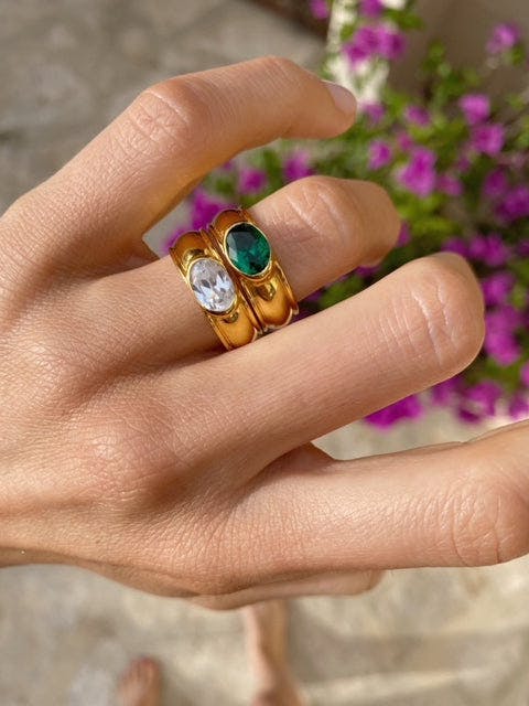 Juniper Ring Emerald
