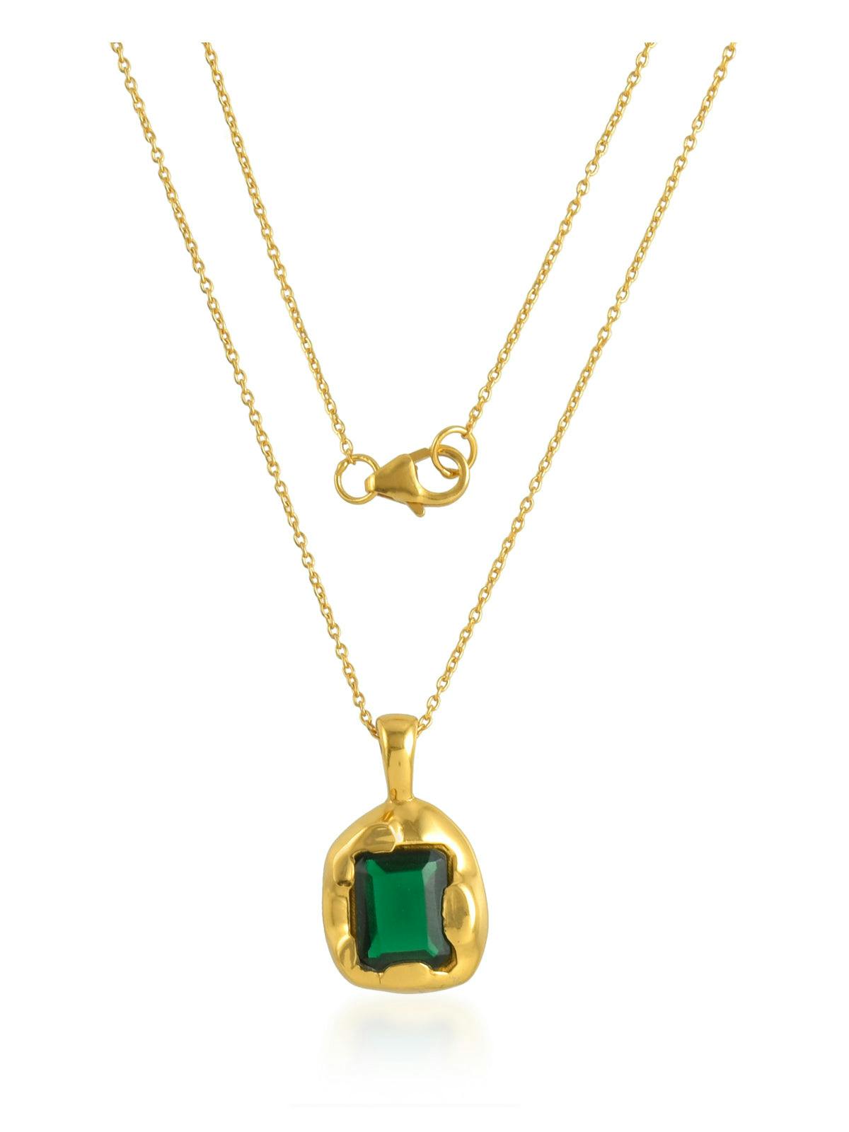 Medina Necklace Emerald